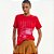 Camiseta Colcci Sunset Ve27 Vermelho Feminino - Imagem 1