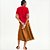 Camiseta Colcci Sunset Ve27 Vermelho Feminino - Imagem 5