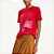 Camiseta Colcci Sunset Ve27 Vermelho Feminino - Imagem 3