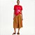 Camiseta Colcci Sunset Ve27 Vermelho Feminino - Imagem 4
