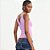 Blusa Colcci Dual Ve27 Lilas Feminino - Imagem 2