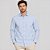 Camisa Xadrez Dudalina Comfort Ve27 Azul Masculino - Imagem 1