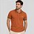 Camisa Polo Colcci Triple Line Pr27 Laranja Masculino - Imagem 1