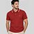 Camisa Polo Colcci 2 Lines Ve27 Vermelho Masculino - Imagem 1