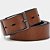 Cinto Aramis Dupla Face Mid Stripe Ve27 Preto Masculino - Imagem 2