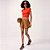 Blusa Colcci Basic Av27 Laranja Feminino - Imagem 4