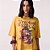 Camiseta Colcci Tropical Av27 Amarelo Feminino - Imagem 3