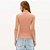 Blusa Canelada Lança Perfume Gola Alta Ve27b Rosa Feminino - Imagem 2
