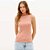 Blusa Canelada Lança Perfume Gola Alta Ve27b Rosa Feminino - Imagem 1