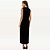 Vestido Super Midi Lança Perfume Ve27 Preto Feminino - Imagem 2