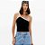 Blusa Canelada Easy Lança Perfume Omb Ve27 Preto Feminino - Imagem 3