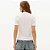 Camiseta Lança Perfume Babylook Arte Ve27 Off White Feminino - Imagem 2