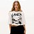 Camiseta Lança Perfume Cropped Ve27 Off White Feminino - Imagem 1