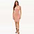Vestido Canelado Lança Perfume Sem Mangas Ve27 Rosa Feminino - Imagem 3