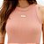 Vestido Canelado Lança Perfume Sem Mangas Ve27 Rosa Feminino - Imagem 4