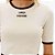 Blusa Lança Perfume Cropped Ve27 Bege Feminino - Imagem 3