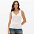 Regata Canelada Easy Lança Perfume Ve27 Off White Feminino - Imagem 1