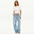 Camiseta Lança Perfume Regular Ve27 Off White Feminino - Imagem 4