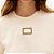 Camiseta Lança Perfume Babylook Placa Ve27 Bege Feminino - Imagem 3