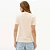 Camiseta Lança Perfume Babylook Placa Ve27 Bege Feminino - Imagem 2
