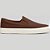 Tênis Slip On Acostamento Eclipse Marrom Masculino - Imagem 1