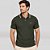 Camisa Polo Colcci 3 Lines Ve27 Verde Masculino - Imagem 1