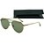 Óculos de Sol Calvin Klein 24100S 771 Dourado Masculino - Imagem 3