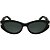 Óculos de Sol Calvin Klein 25502S 001 Preto Feminino - Imagem 2