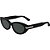 Óculos de Sol Calvin Klein 25502S 001 Preto Feminino - Imagem 1