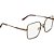 Armação Calvin Klein 26103 771 Dourado Feminino - Imagem 3