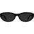 Óculos de Sol Calvin Klein Jeans 25618S 001 Preto Feminino - Imagem 2