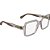 Armação Calvin Klein Jeans 26613 050 Cinza Feminino - Imagem 3
