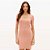 Vestido Canelado Lança Perfume Ve27 Rosa Feminino - Imagem 1