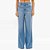 Calça Jeans Lança Perfume Wide Leg Cint Ve27a Azul Feminino - Imagem 1