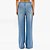 Calça Jeans Lança Perfume Wide Leg Cint Ve27a Azul Feminino - Imagem 2