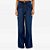Calça Jeans Lança Perfume Wide Leg Cint Ve27b Azul Feminino - Imagem 1