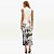 Vestido Lança Perfume Super Midi Ve27 Branco Feminino - Imagem 2