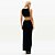 Vestido Lança Perfume Super Midi Ve27a Preto Feminino - Imagem 2
