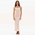 Vestido Lança Perfume Super Midi Ve27a Rosa Feminino - Imagem 1