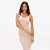 Vestido Lança Perfume Super Midi Ve27a Rosa Feminino - Imagem 3