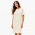 Vestido Lança Perfume T Dress Placa Ve27 Bege Feminino - Imagem 1