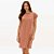 Vestido Lança Perfume T Dress Ve27 Marrom Feminino - Imagem 1