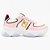Tênis Lança Perfume Chunky Tricolor Ve27 Rosa Feminino - Imagem 1