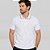 Camisa Polo Colcci 2 Lines Ve27 Branco Masculino - Imagem 1