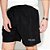 Short John John Flowers Ve27 Preto Masculino - Imagem 3
