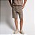 Bermuda John John Jogging Regular Ve27 Marrom Masculino - Imagem 1