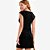 Vestido Canelado Colcci Curto Ve27a Preto Feminino - Imagem 2