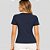 Blusa Dudalina Cris Ve27 Azul Feminino - Imagem 2