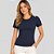 Blusa Dudalina Cris Ve27 Azul Feminino - Imagem 1