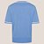 Camiseta Dudalina Mara Ve27 Azul Feminino - Imagem 4